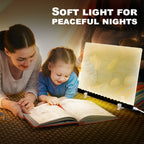 LED Note Board with Colors - 14.1"x10.9" Light-Up Acrylic Dry Erase Board,Letter Message Memo Drawing Board,Night Light & Desk Decor for Kids, Home, Office, or Gift